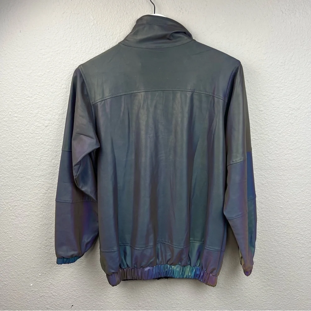 NWT RFLCTV Studios Capsule V1 Reflective Jacket in Rainbow Sz S - Picture 4 of 8